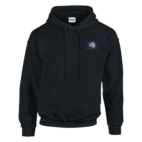 Sweat à capuche drapeau de l’antarctique officiel en broderie - pixelformaflag