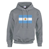 Sweat à capuche Drapeau de l'Argentine - Pixelforma 