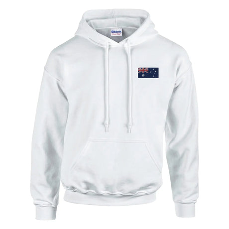 Sweat à capuche drapeau de l’australie en broderie - pixelformaflag