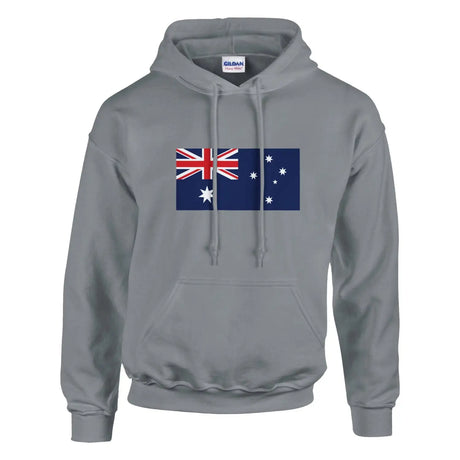 Sweat à capuche drapeau de l’australie - pixelformaflag