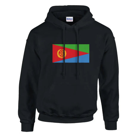 Sweat à capuche Drapeau de l'Érythrée - Pixelforma 