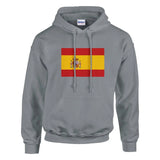 Sweat à capuche Drapeau de l'Espagne - Pixelforma 