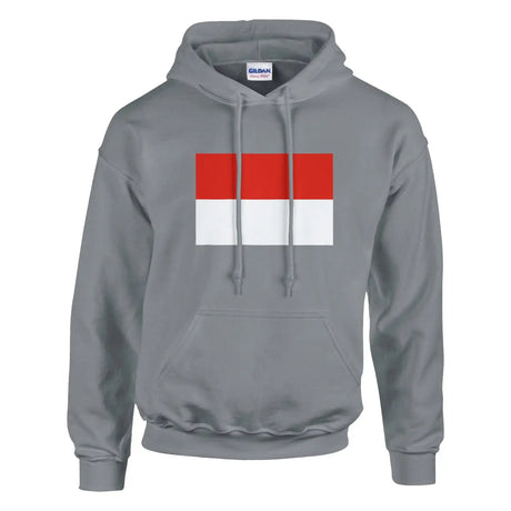 Sweat à capuche drapeau de l’indonésie - pixelformaflag