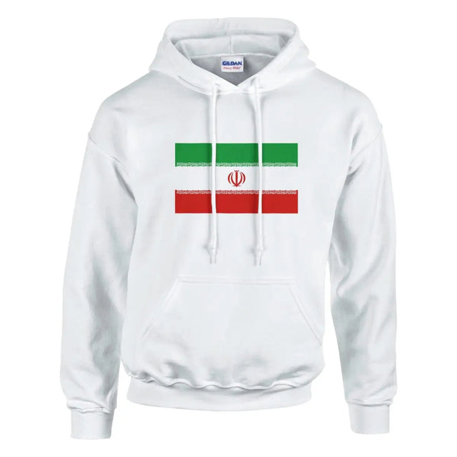 Sweat à capuche Drapeau de l'Iran - Pixelforma 