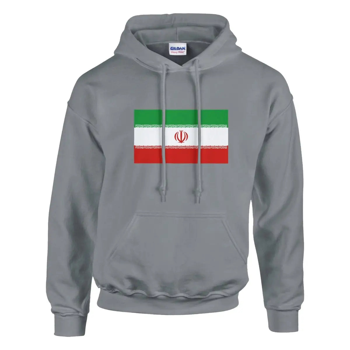 Sweat à capuche Drapeau de l'Iran - Pixelforma 