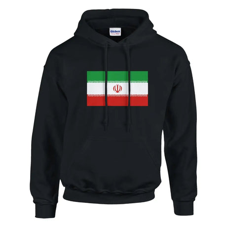 Sweat à capuche Drapeau de l'Iran - Pixelforma 