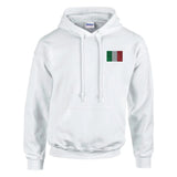 Sweat à capuche drapeau de l’italie en broderie - pixelformaflag