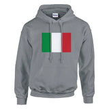 Sweat à capuche Drapeau de l'Italie - Pixelforma 