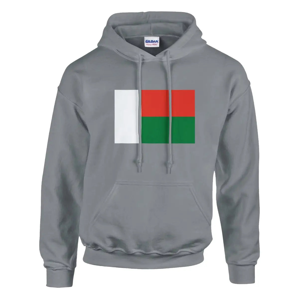 Sweat à capuche Drapeau de Madagascar - Pixelforma 