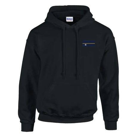 Sweat à capuche Drapeau de Nauru en broderie - Pixelforma 