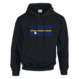 Sweat à capuche Drapeau de Nauru - Pixelforma 