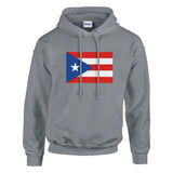 Sweat à capuche Drapeau de Porto Rico - Pixelforma 