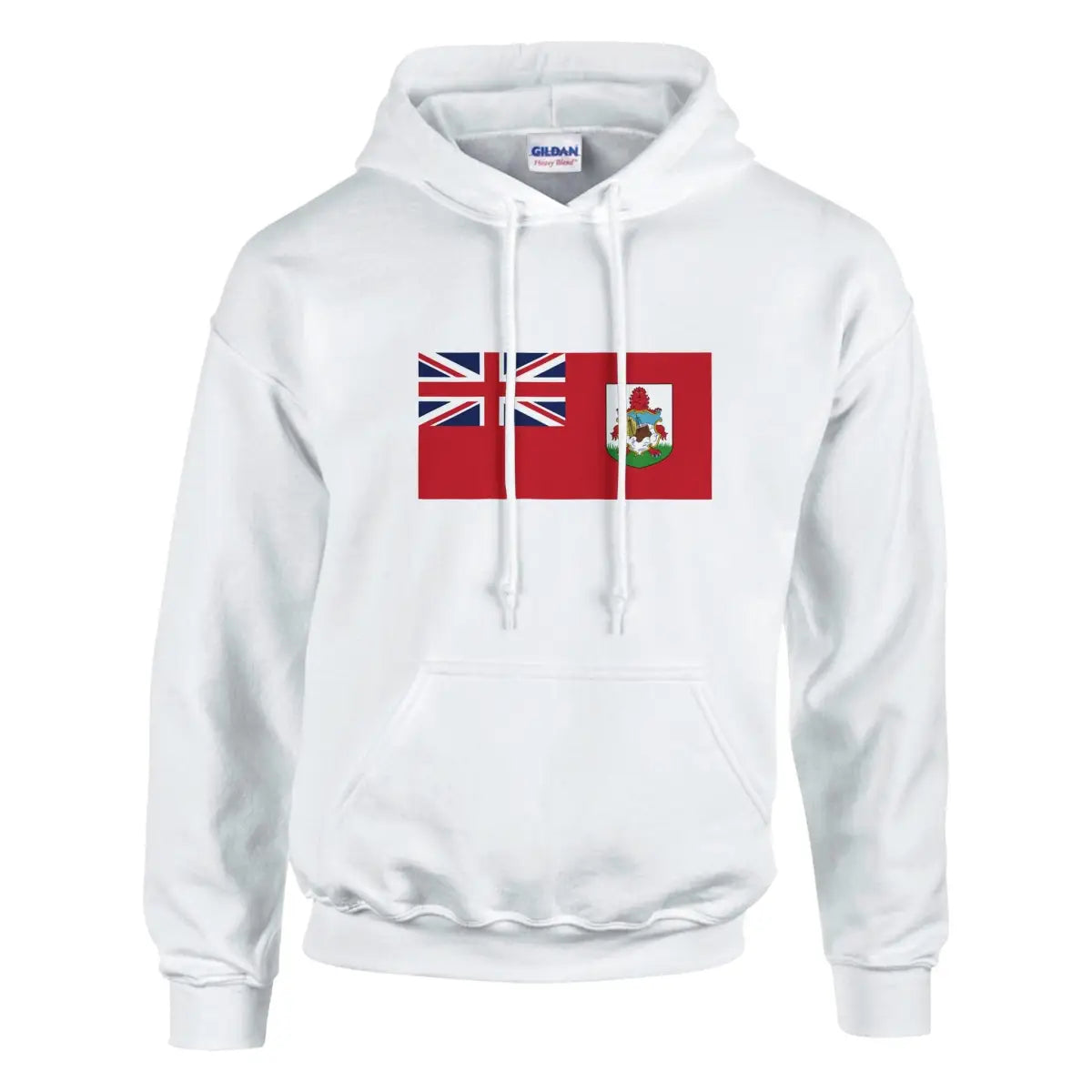 Sweat à capuche Drapeau des Bermudes - Pixelforma 