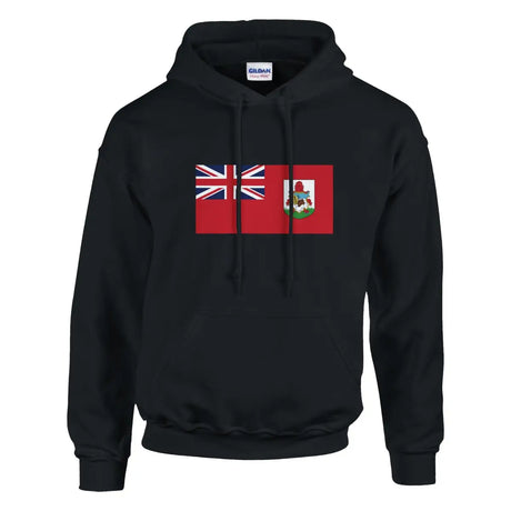 Sweat à capuche Drapeau des Bermudes - Pixelforma 