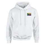 Sweat à capuche Drapeau des Comores en broderie - Pixelforma 