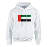 Sweat à capuche Drapeau des Émirats arabes unis - Pixelforma 