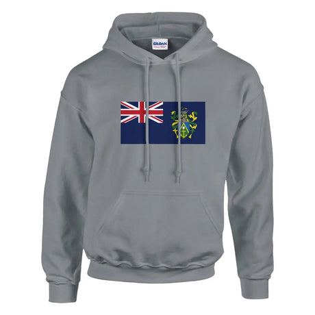 Sweat à capuche Drapeau des îles Pitcairn - Pixelforma 