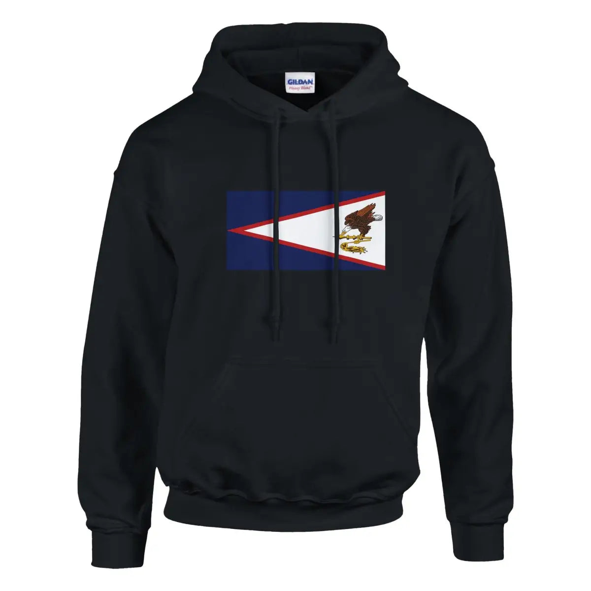 Sweat à capuche Drapeau des Samoa américaines - Pixelforma 