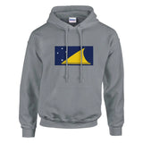 Sweat à capuche Drapeau des Tokelau - Pixelforma 