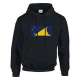 Sweat à capuche Drapeau des Tokelau - Pixelforma 