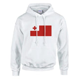 Sweat à capuche Drapeau des Tonga - Pixelforma 