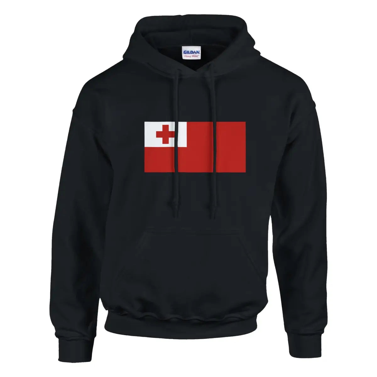 Sweat à capuche Drapeau des Tonga - Pixelforma 