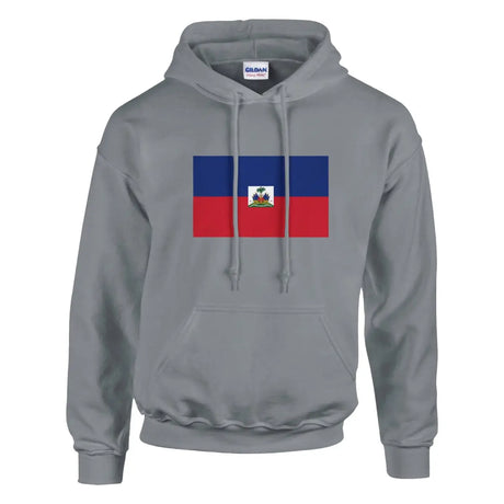 Sweat à capuche Drapeau d'Haïti - Pixelforma 