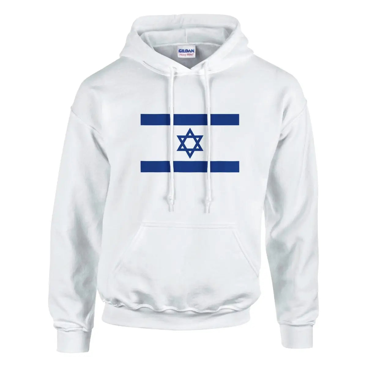 Sweat à capuche Drapeau d'Israël - Pixelforma 