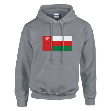 Sweat à capuche Drapeau d'Oman - Pixelforma 