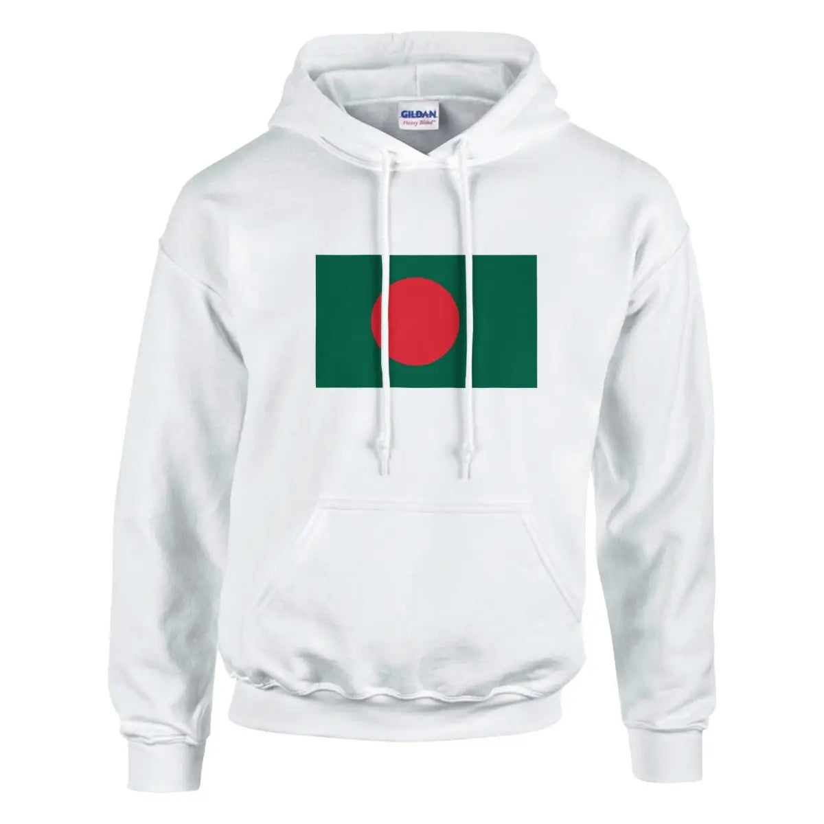 Sweat à capuche Drapeau du Bangladesh - Pixelforma 