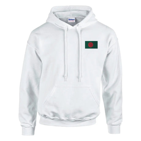 Sweat à capuche drapeau du bangladesh en broderie - pixelformaflag