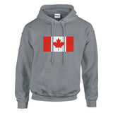 Sweat à capuche Drapeau du Canada - Pixelforma 