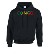 Sweat drapeau du congo en écriture - pixelforma