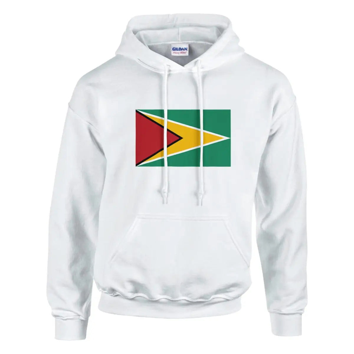 Sweat à capuche Drapeau du Guyana - Pixelforma 