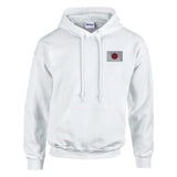 Sweat à capuche drapeau du japon en broderie - pixelformaflag