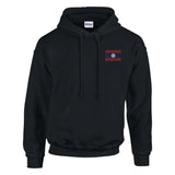 Sweat à capuche drapeau du laos en broderie - pixelformaflag