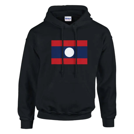 Sweat à capuche Drapeau du Laos - Pixelforma 