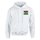 Sweat à capuche drapeau du niger en broderie - pixelformaflag