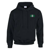 Sweat à capuche drapeau du nigeria en broderie - pixelformaflag