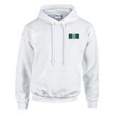 Sweat à capuche drapeau du nigeria en broderie - pixelformaflag