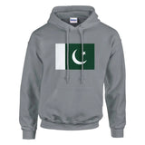 Sweat à capuche Drapeau du Pakistan - Pixelforma 