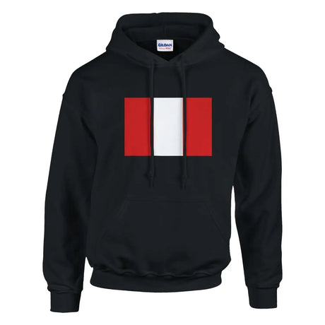 Sweat à capuche drapeau du pérou - pixelformaflag