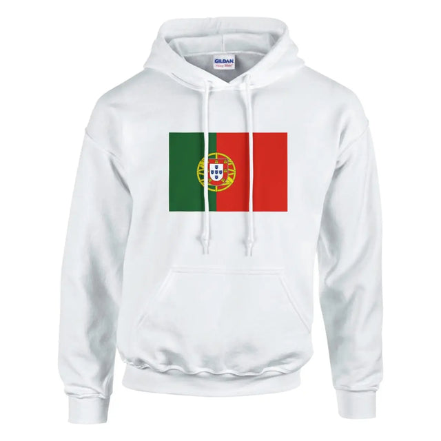 Sweat à capuche Drapeau du Portugal - Pixelforma 