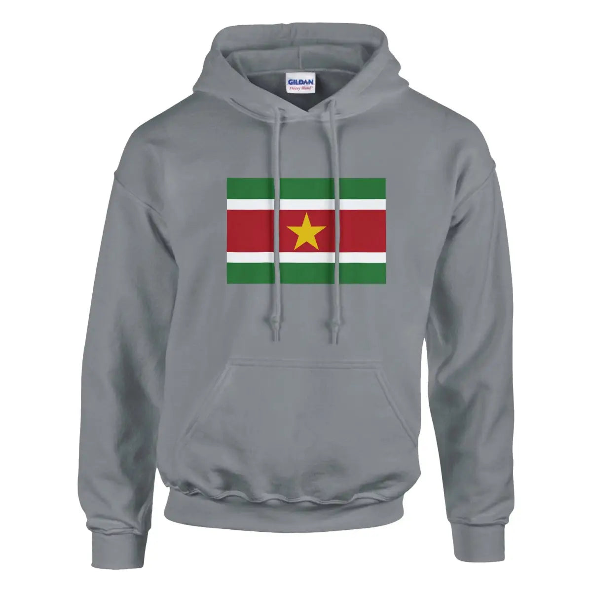 Sweat à capuche Drapeau du Suriname - Pixelforma 