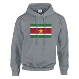 Sweat à capuche Drapeau du Suriname - Pixelforma 