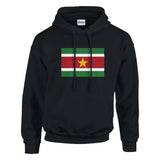 Sweat à capuche Drapeau du Suriname - Pixelforma 