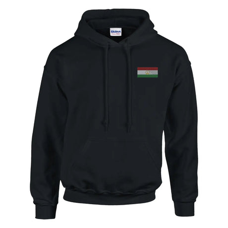 Sweat à capuche drapeau du tadjikistan en broderie - pixelformaflag