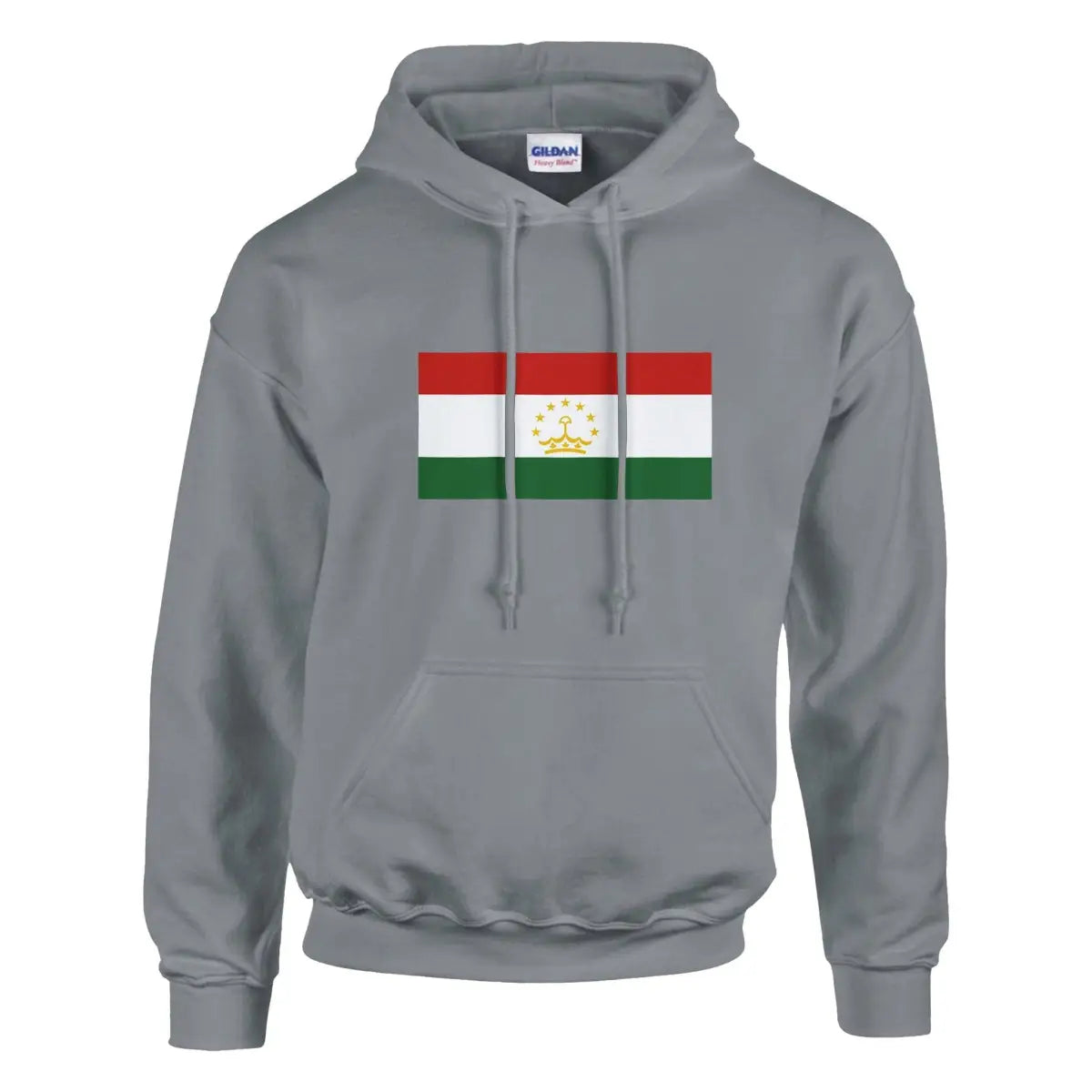 Sweat à capuche Drapeau du Tadjikistan - Pixelforma 