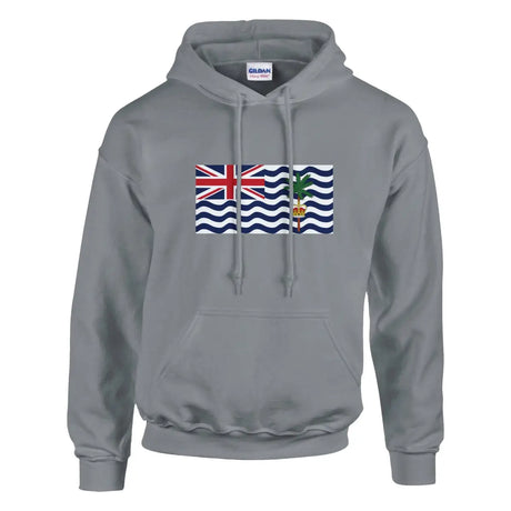 Sweat à capuche Drapeau du Territoire britannique de l'océan Indien - Pixelforma 