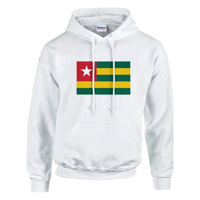 Sweat à capuche Drapeau du Togo - Pixelforma 